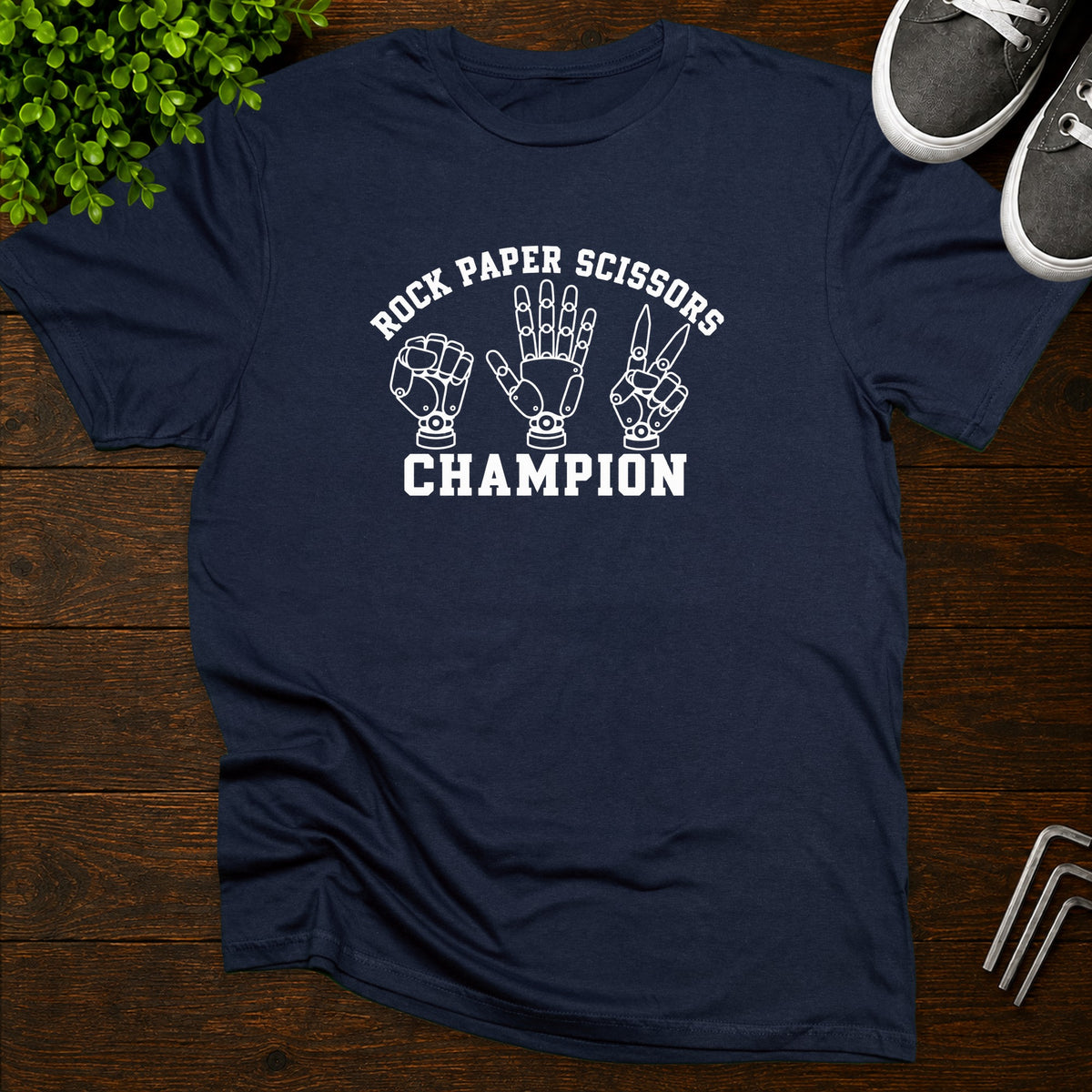 Rock paper scissors champion T-Shirt