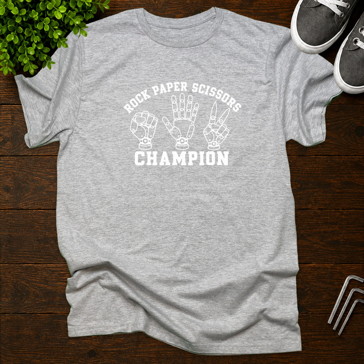 Rock paper scissors champion T-Shirt