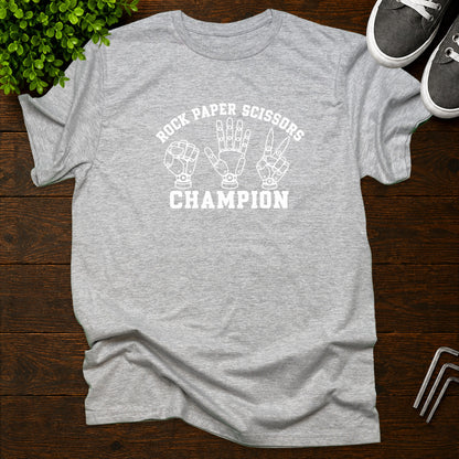 Rock paper scissors champion T-Shirt