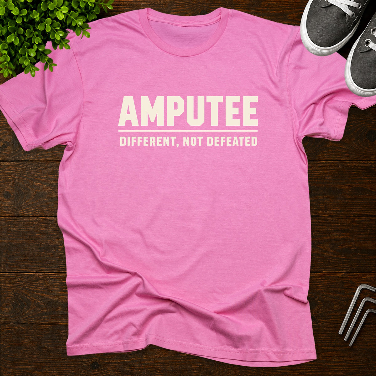 Amputees - different not defeated T-Shirt