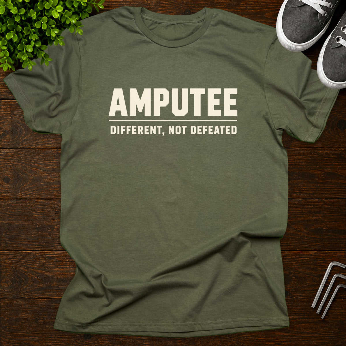 Amputees - different not defeated T-Shirt