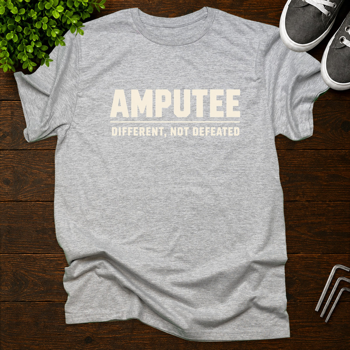 Amputees - different not defeated T-Shirt